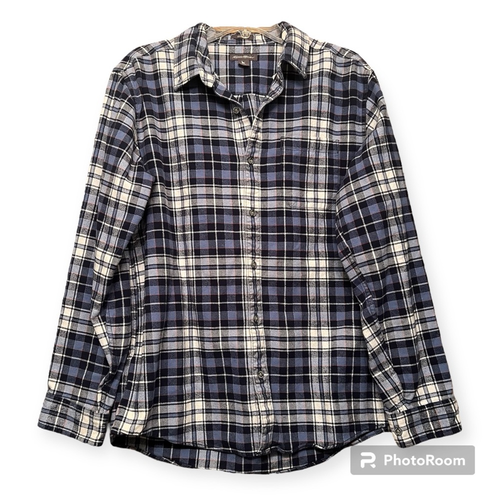 Eddie Bauer Flannel Button Down Shirt